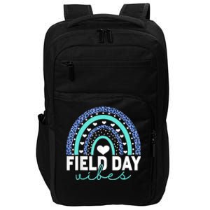 Field Day Vibes Funny Rainbow Graphic Design Great Gift Impact Tech Backpack