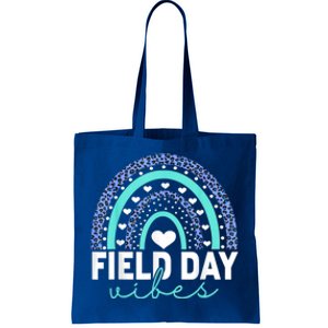 Field Day Vibes Funny Rainbow Graphic Design Great Gift Tote Bag