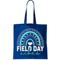 Field Day Vibes Funny Rainbow Graphic Design Great Gift Tote Bag