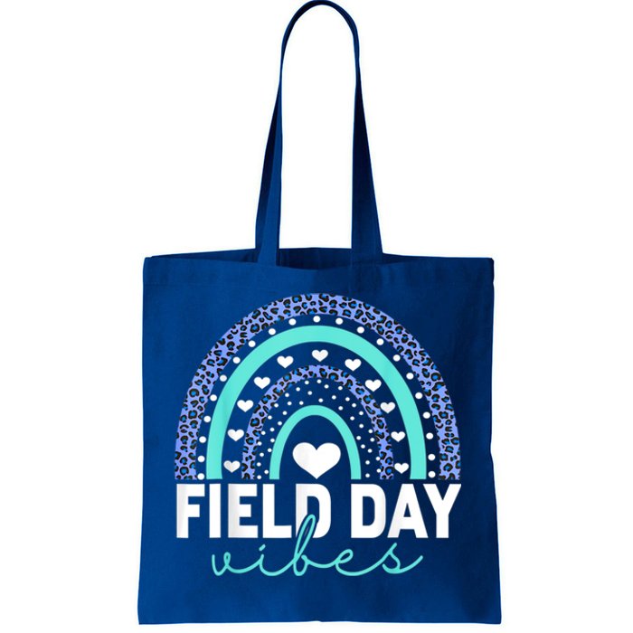 Field Day Vibes Funny Rainbow Graphic Design Great Gift Tote Bag