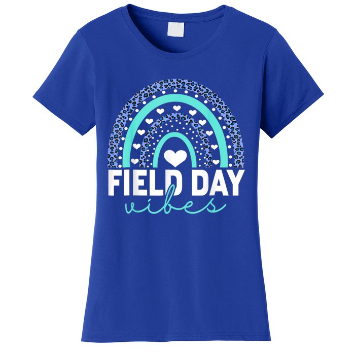 Field Day Vibes Funny Rainbow Graphic Design Great Gift Women's T-Shirt