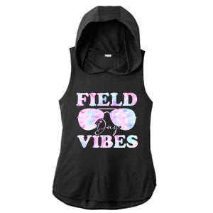 Field Day Vibes Tie Dye For Teacher Field Day Meaningful Gift Ladies PosiCharge Tri-Blend Wicking Draft Hoodie Tank