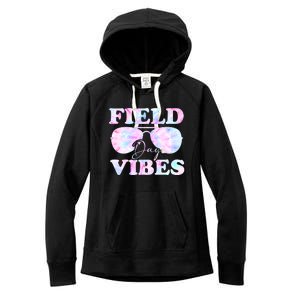 Field Day Vibes Tie Dye For Teacher Field Day Meaningful Gift Women's Fleece Hoodie