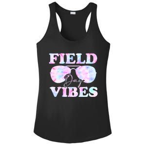 Field Day Vibes Tie Dye For Teacher Field Day Meaningful Gift Ladies PosiCharge Competitor Racerback Tank