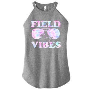 Field Day Vibes Tie Dye For Teacher Field Day Meaningful Gift Women's Perfect Tri Rocker Tank