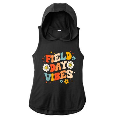 Field Day Vibes Funny For Teacher Happy Field Day 2024 Great Gift Ladies PosiCharge Tri-Blend Wicking Draft Hoodie Tank