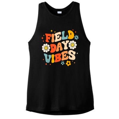 Field Day Vibes Funny For Teacher Happy Field Day 2024 Great Gift Ladies PosiCharge Tri-Blend Wicking Tank