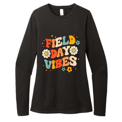 Field Day Vibes Funny For Teacher Happy Field Day 2024 Great Gift Womens CVC Long Sleeve Shirt