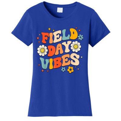 Field Day Vibes Funny For Teacher Happy Field Day 2024 Great Gift Women's T-Shirt