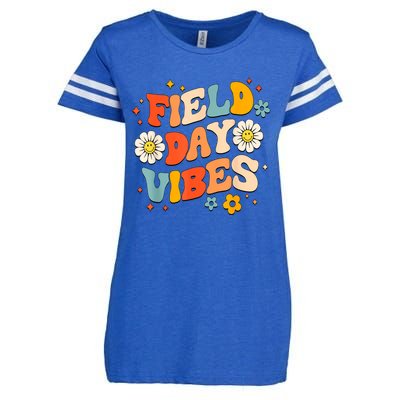 Field Day Vibes Funny For Teacher Happy Field Day 2024 Great Gift Enza Ladies Jersey Football T-Shirt