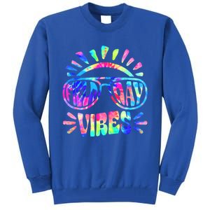 Field Day Vibes Funny For Teacher Happy Field Day 2024 Gift Tall Sweatshirt