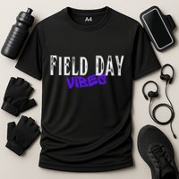 Field Day Vibes Funny School Teacher Student Meaningful Gift Cooling Performance Crew T-Shirt