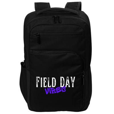 Field Day Vibes Funny School Teacher Student Meaningful Gift Impact Tech Backpack