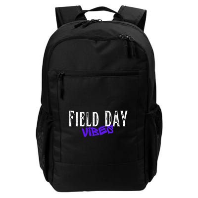 Field Day Vibes Funny School Teacher Student Meaningful Gift Backpack