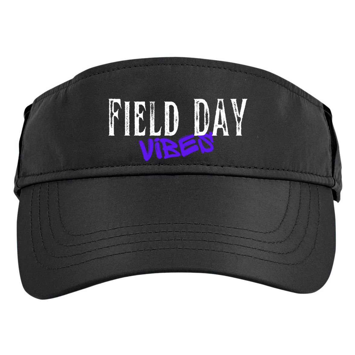 Field Day Vibes Funny School Teacher Student Meaningful Gift Adult Drive Performance Visor
