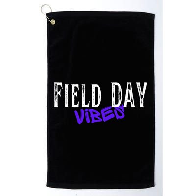 Field Day Vibes Funny School Teacher Student Meaningful Gift Golf Towel