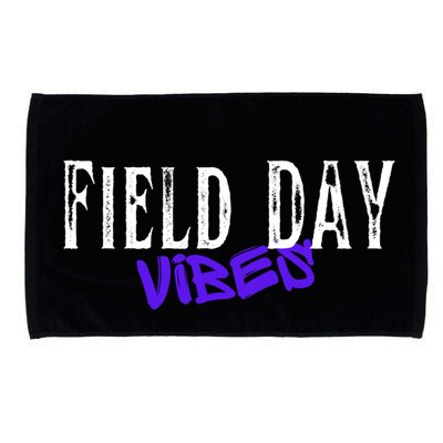 Field Day Vibes Funny School Teacher Student Meaningful Gift Microfiber Hand Towel