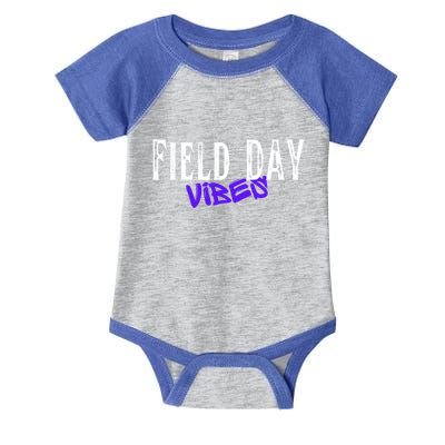 Field Day Vibes Funny School Teacher Student Meaningful Gift Infant Baby Jersey Bodysuit