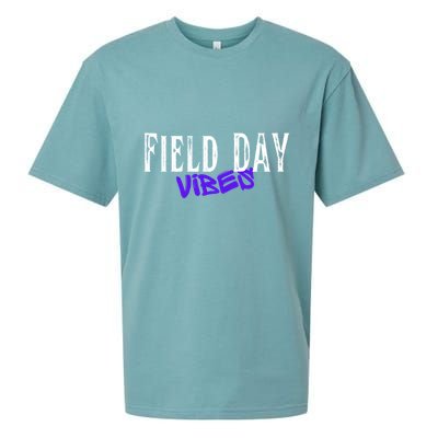 Field Day Vibes Funny School Teacher Student Meaningful Gift Sueded Cloud Jersey T-Shirt