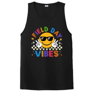 Field Day Vibes Funny Summer Glasses Teacher Field Day Meaningful Gift PosiCharge Competitor Tank