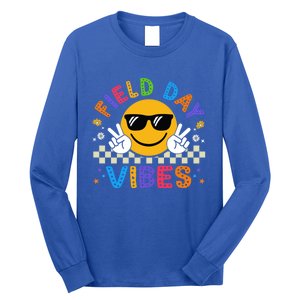 Field Day Vibes Funny Summer Glasses Teacher Field Day Meaningful Gift Long Sleeve Shirt