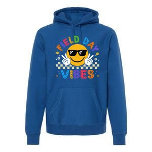 Field Day Vibes Funny Summer Glasses Teacher Field Day Meaningful Gift Premium Hoodie