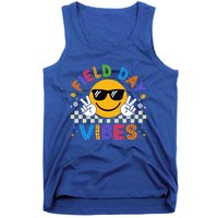 Field Day Vibes Funny Summer Glasses Teacher Field Day Meaningful Gift Tank Top