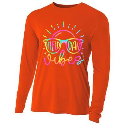 Field Day Vibes Teacher Field Day 2024 Meaningful Gift Cooling Performance Long Sleeve Crew