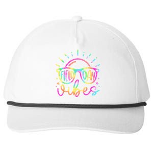 Field Day Vibes Teacher Field Day 2024 Meaningful Gift Snapback Five-Panel Rope Hat