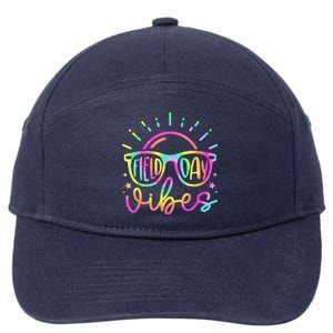 Field Day Vibes Teacher Field Day 2024 Meaningful Gift 7-Panel Snapback Hat