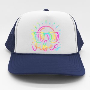 Field Day Vibes Teacher Field Day 2024 Meaningful Gift Trucker Hat