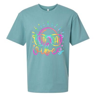 Field Day Vibes Teacher Field Day 2024 Meaningful Gift Sueded Cloud Jersey T-Shirt