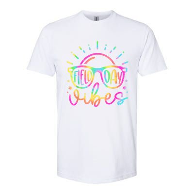 Field Day Vibes Teacher Field Day 2024 Meaningful Gift Softstyle CVC T-Shirt