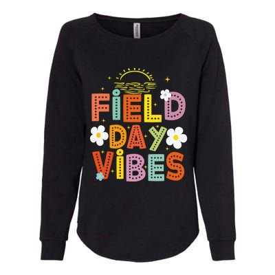 Field Day Vibes Funny For Teacher Happy Field Day 2024 Cute Gift Womens California Wash Sweatshirt