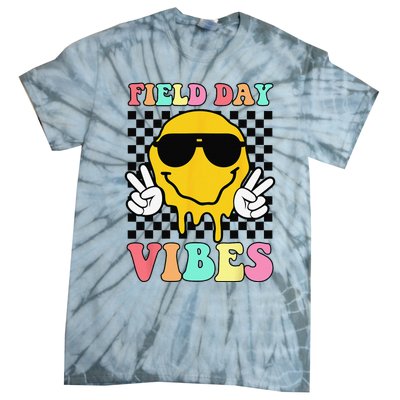 Field Day Vibes Summer Teacher Last Day Of School  Tie-Dye T-Shirt