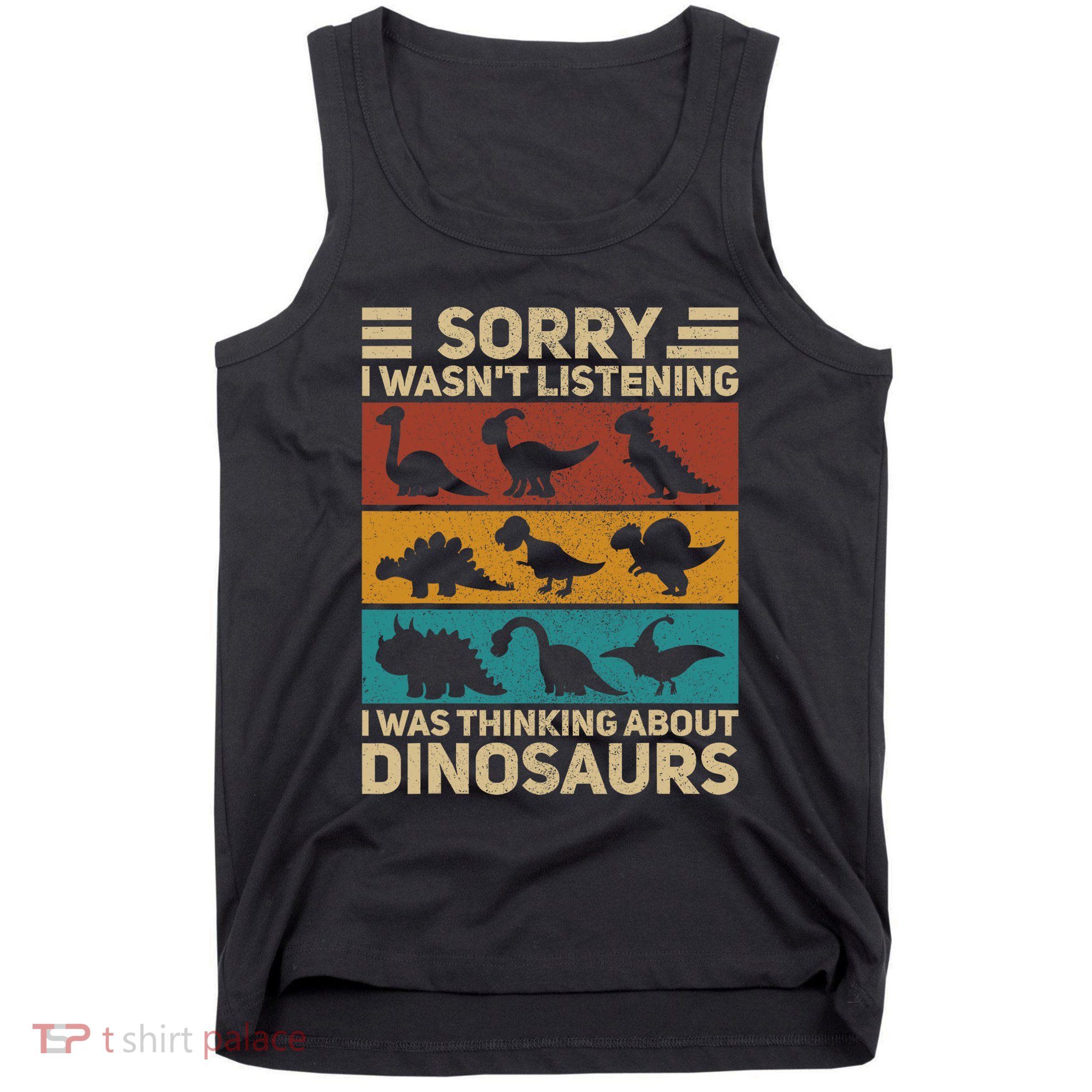Funny Dinosaur Vintage Dinosaur Outfit Types Of Dinosaurs Tank Top