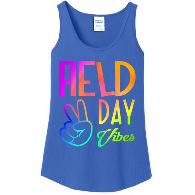 Field Day Vibes Funny Teacher Field Day Gift Ladies Essential Tank