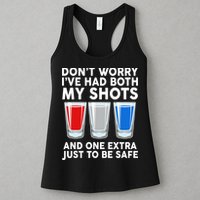 Funny Don't Worry I've Had Both My Shots Womens Tank Top