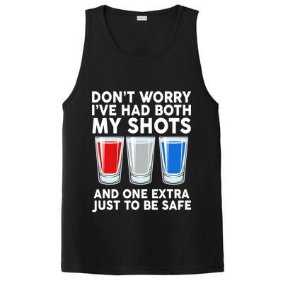 Funny Don't Worry I've Had Both My Shots PosiCharge Competitor Tank
