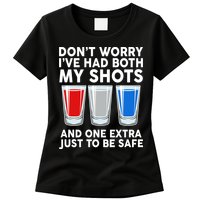 Funny Don't Worry I've Had Both My Shots Womens T-Shirt
