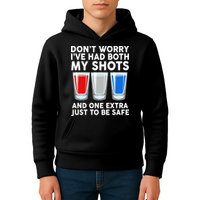 Funny Don't Worry I've Had Both My Shots Kids Hoodie