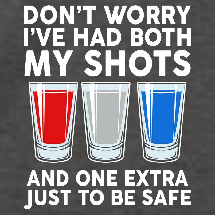 Funny Don't Worry I've Had Both My Shots Vector Backpack