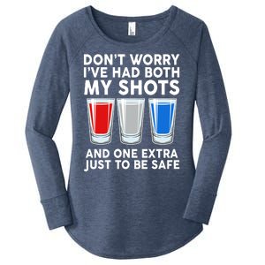 Funny Don't Worry I've Had Both My Shots Women's Perfect Tri Tunic Long Sleeve Shirt