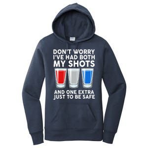 Funny Don't Worry I've Had Both My Shots Women's Pullover Hoodie