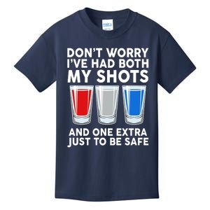 Funny Don't Worry I've Had Both My Shots Kids T-Shirt