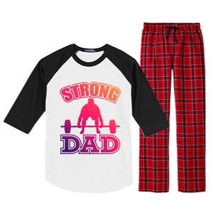 Fathers Day Worlds Best Father Cool Gift Raglan Sleeve Pajama Set