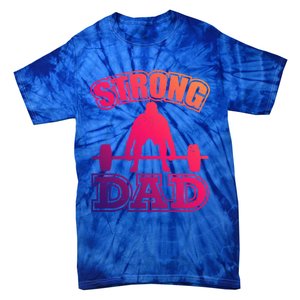 Fathers Day Worlds Best Father Cool Gift Tie-Dye T-Shirt