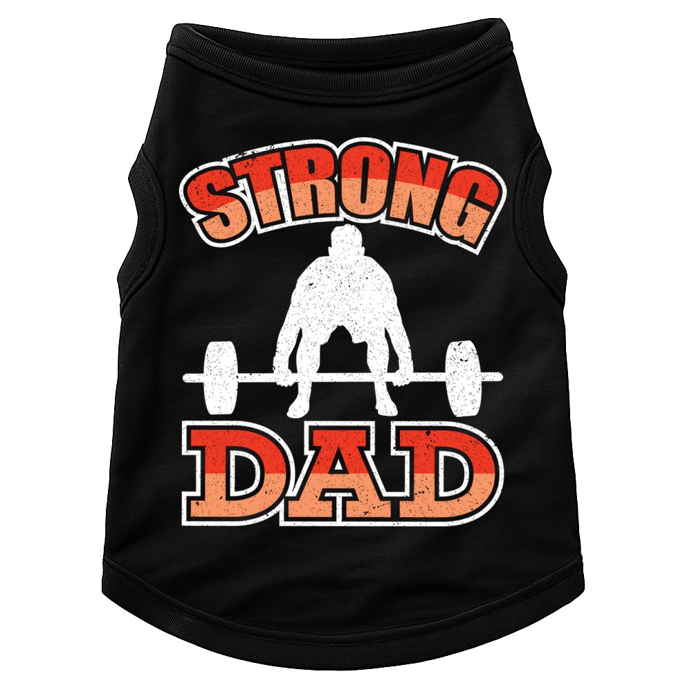 Fathers Day Worlds Best Father Meaningful Gift Doggie Tank