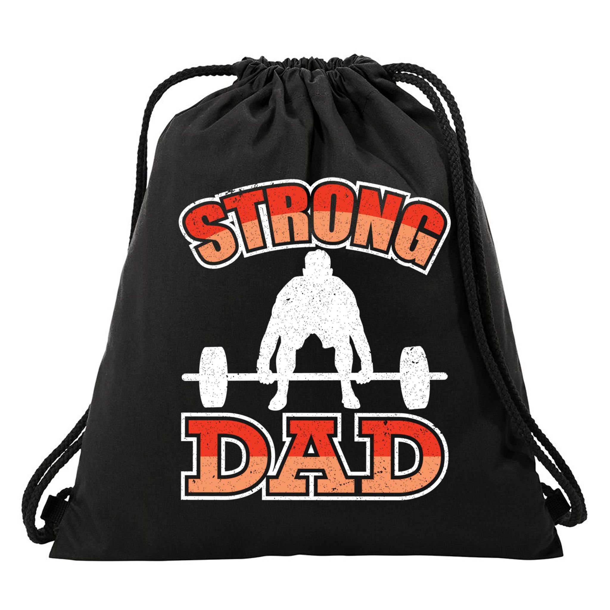 Fathers Day Worlds Best Father Meaningful Gift Drawstring Bag