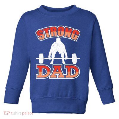 Fathers Day Worlds Best Father Meaningful Gift Toddler Sweatshirt